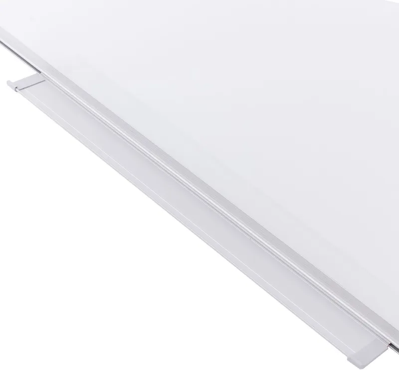 Доска магнитно-маркерная Deli E39034A лак белый 90x120см алюминиевая рама