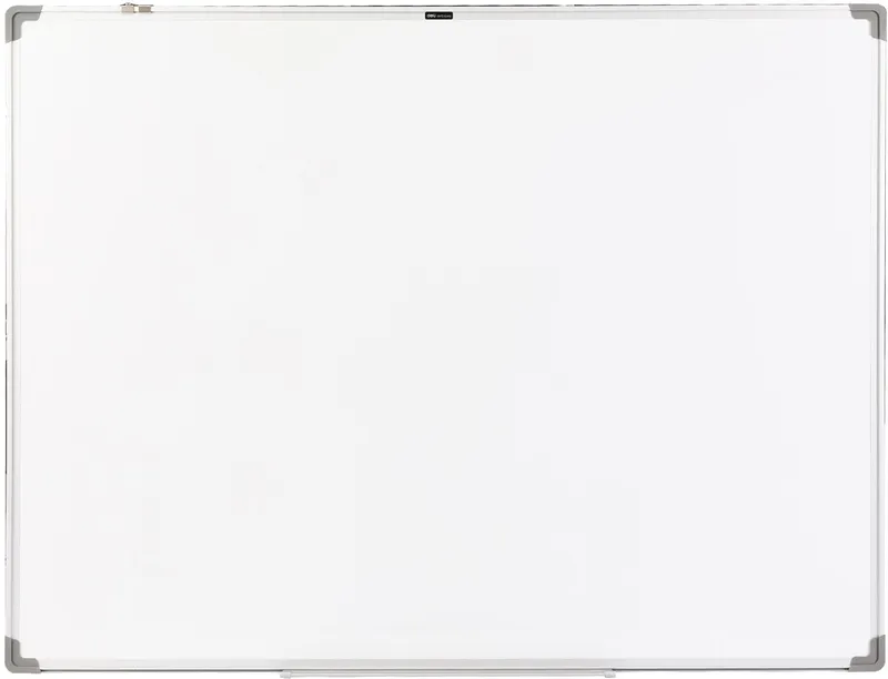Доска магнитно-маркерная Deli E39034A лак белый 90x120см алюминиевая рама