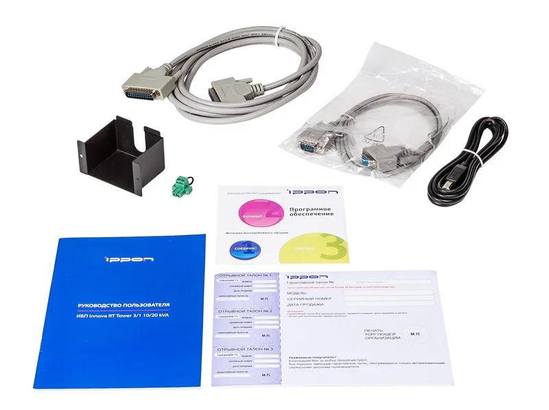 Источник бесперебойного питания Ippon Innova RT 10K Tower 3/1 9000Вт 10000ВА черны (плохая упаковка)