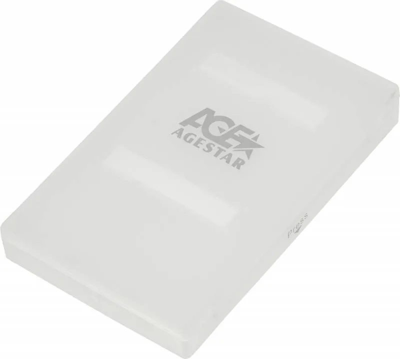Внешний корпус для HDD/SSD AgeStar SUBCP1 SATA USB2.0 пластик черный 2.5"